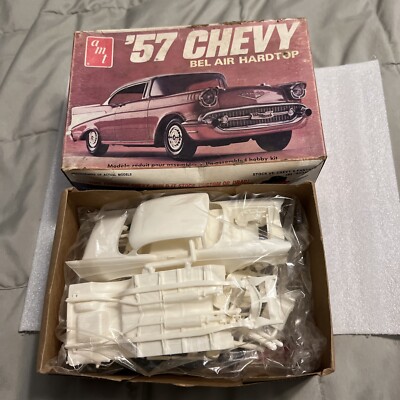 自動車 amt 1/16 57 Chevrolet Bel Air Hardtop Vintage AMT 1957 Chevy Bel Air Hardtop Model Kit New T2 | eBay