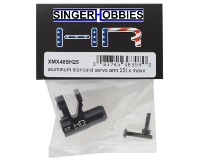 Hot Racing XMX48SH25 Traxxas X-Maxx CNC-Machined Aluminum Clamp Servo Horn HH