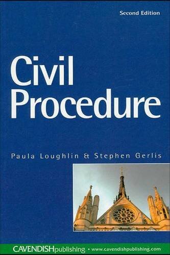 Civil Procedure, Paula-Loughlin, Gerlis New 9781138147287 Fast Free Shipping..