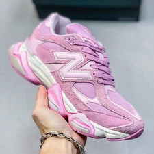 NB 9060 Light Pink Sports men's and women's low cut casual shoes-new