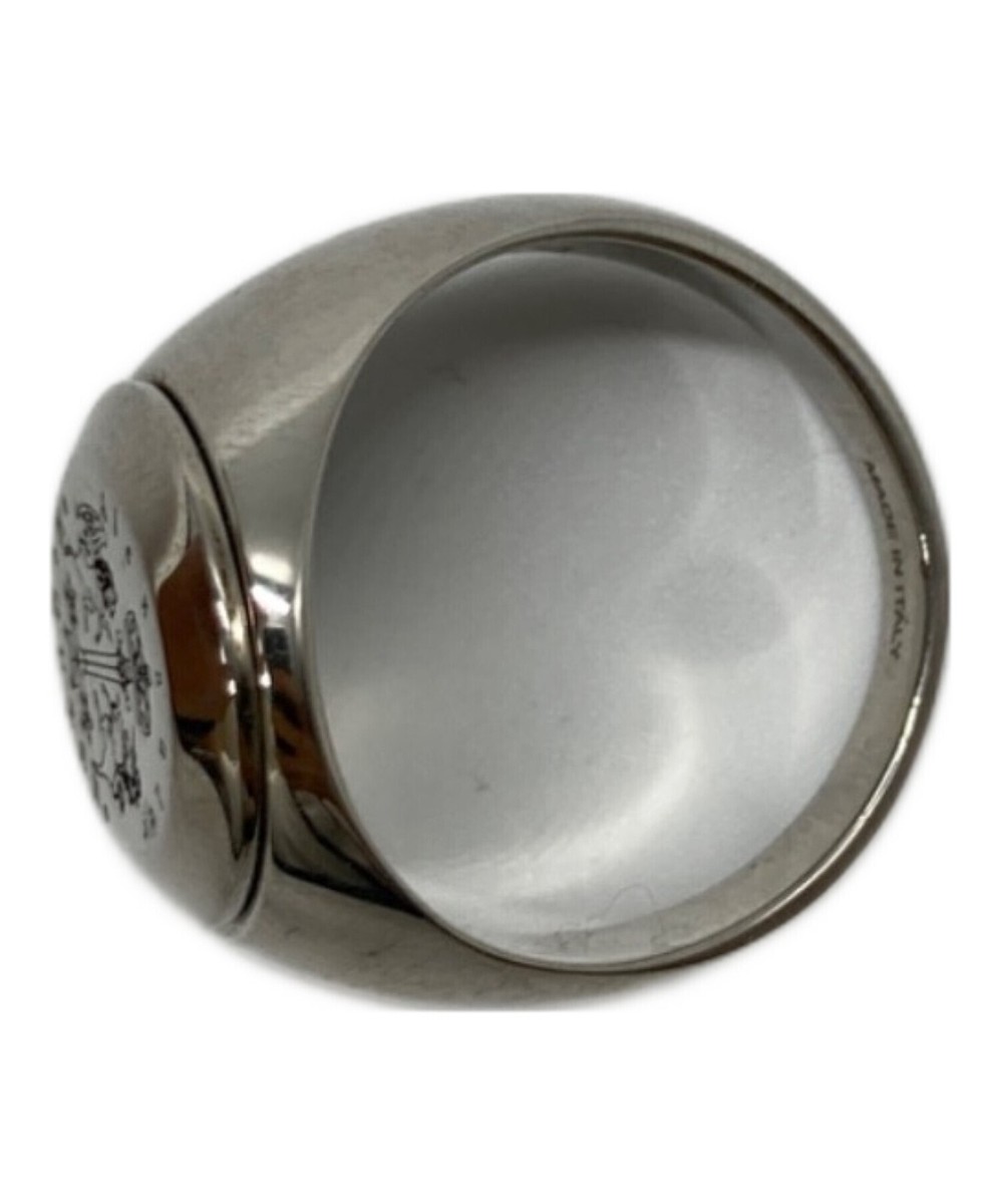 Alexander McQueen Ring Medallion brass International size:21