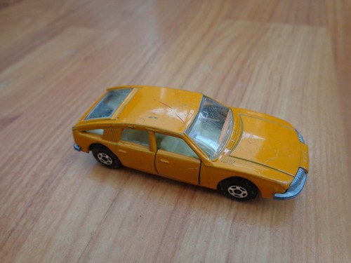 VINTAGE 1960'S MATCHBOX LESNEY SUPERFAST NO.56 BMC 1800 PININFARINA ORANGE BOXED - Picture 3 of 3