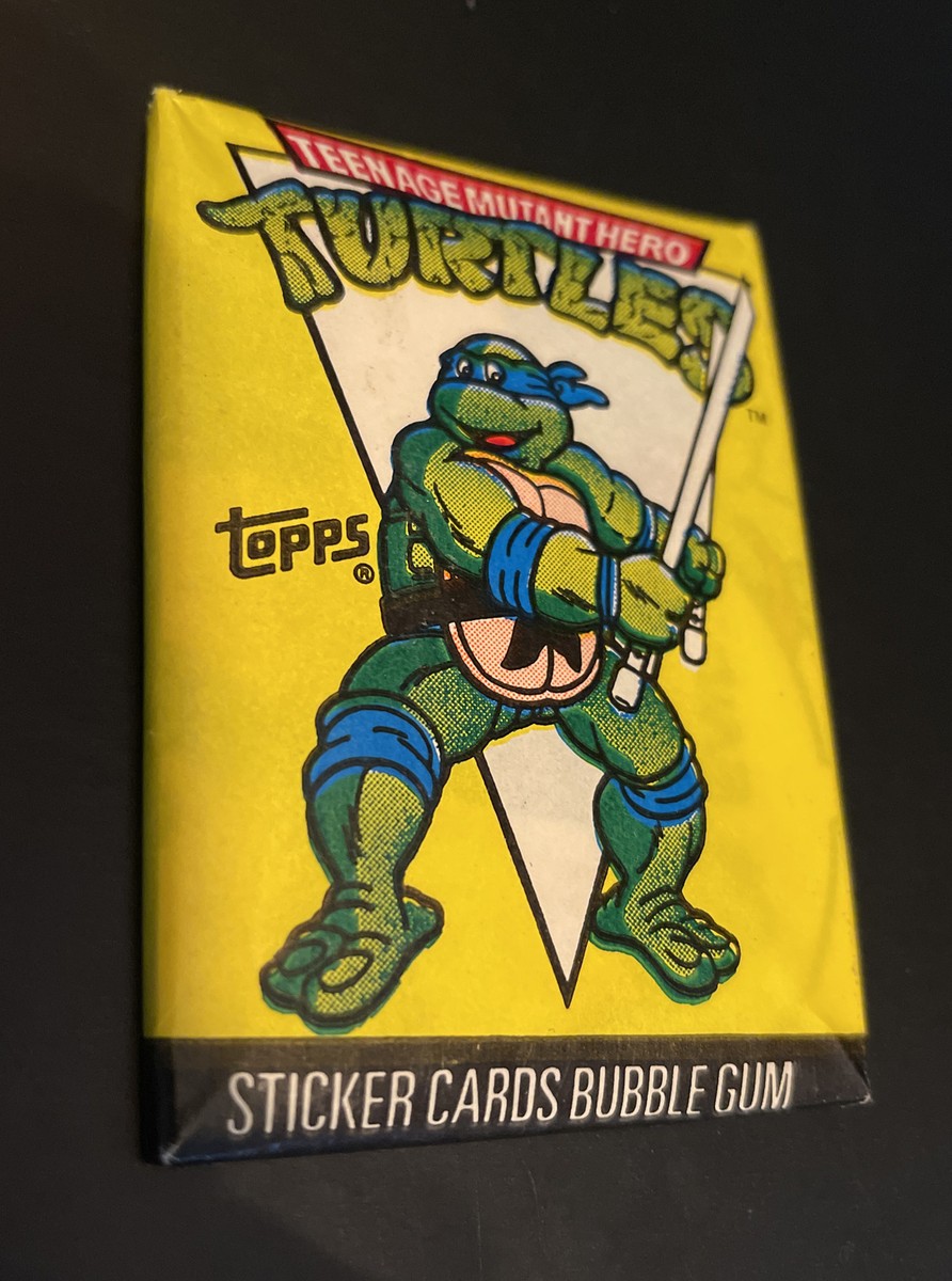 タレントカード RT-89263 Teenage Mutant Ninja Turtles Cartoon 1990 Topps Sticker Cards