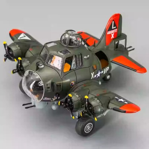 US B-17 Bomber B17 Bomber Cute Version 3D Printed Model Gift - Picture 32 of 43