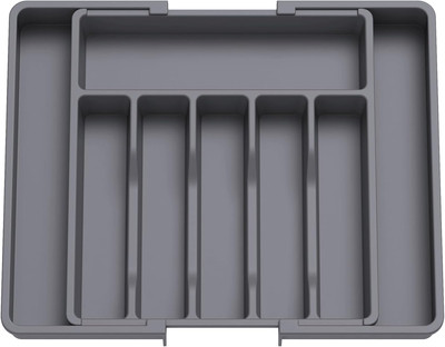 Lifewit Silverware Drawer Organizer, Expandable Utensil Tray for Kitchen, BPA Fr