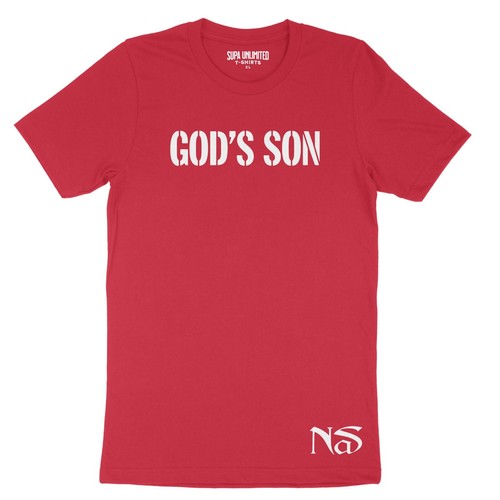 Hip Hop Streetwear T-Shirt God's Son Queens Rapper Graphic Design Men's T Shirt - 第 3/17 張圖片
