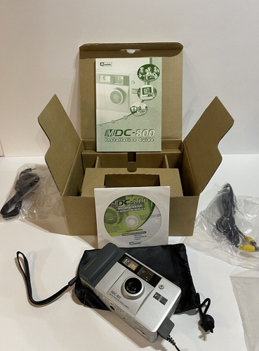 1999 Vintage Mustek MDC-800 Digitial Camera Package in BOX - Picture 2 of 19