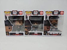 NEW FUNKO Pop Rocks - SET OF 3 - RUN DMC NEAR MINT