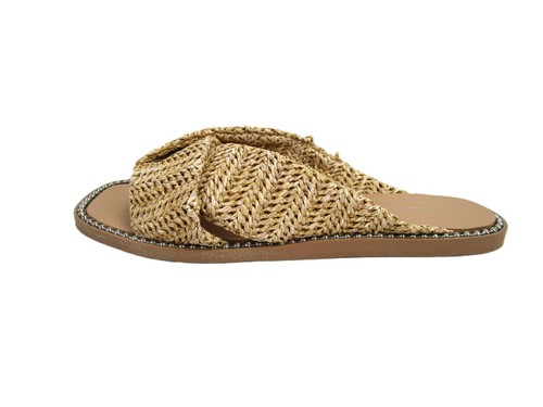 BCBGeneration Women's Melina Flat Sandal Sz 6.5 Memory Foam Stylish Slipper - Picture 8 of 11