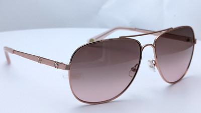 Juicy Couture JU589/S 000M2 Rose Gold Pilot Womens Sunglasses 59mm