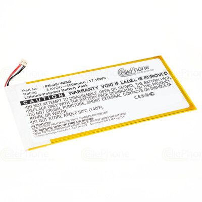 Akku Li-Polymer für Acer Iconia One 8 B1-850 A6001 ersetzt PR-2874E9G - 4500mAh
