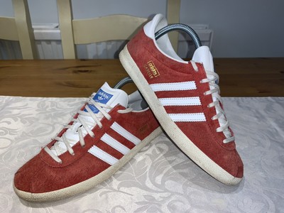 red suede trainers mens