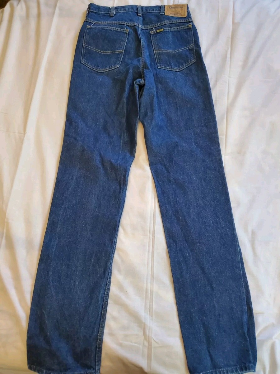 Vintage Oshkosh Denim Work Pants Blue Jeans Mens 31x36 USA Made