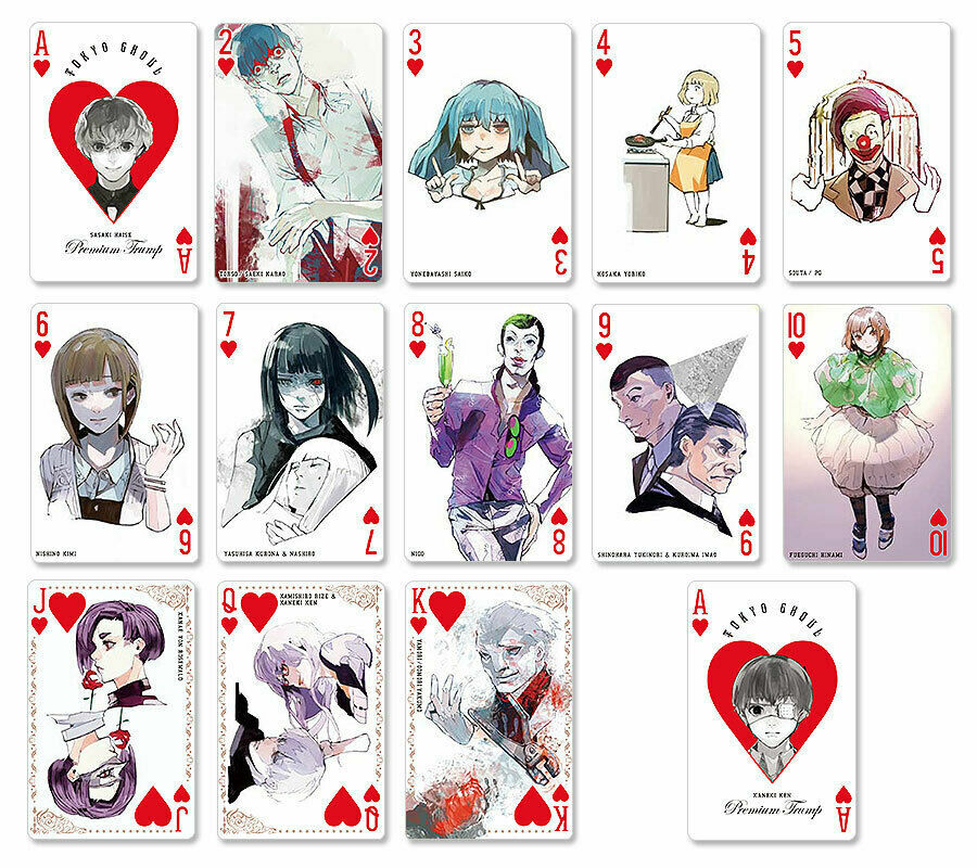 トランプ Tokyo Ghoul Premium Trump Tokyo Ghoul Trump Playing Cards JF2016 Japan venue Limited