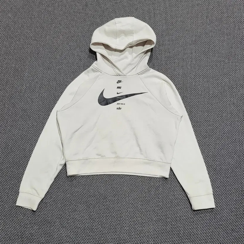 Nike Women's NSW Swoosh Cropped Hoodie XS thumbnail 3