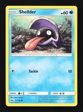 Shellder 33/149 LP Sun & Moon English Pokemon Card TCG