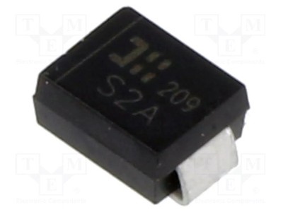 SMB 1,5A Diode: Gleichrichter 50V Ifsm: 50A SMD Ufmax: 1,15V
