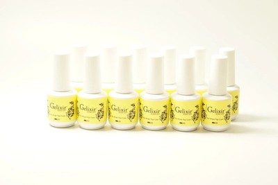 Gelixir No Wipe Top Coat Bundle Deal 12pcs Total Super Sale!