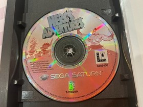 Herc's Adventures (Sega Saturn, 1997) CIB Complete in Box Reproduction Manual EX