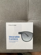 Pogocam Wearable Camera - Photo HD Video. Attaches Magnetically to Glasses.