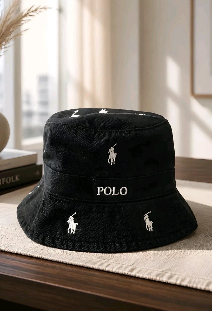 Polo Ralph Lauren Men's Black Bucket Hats for sale | eBay