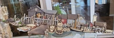 Burwood LARGE 3D Boat Harbor/Village Lighthouse Wall Hanging 1504 