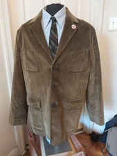 Cathcart Golden Brown Corduroy Deck Jacket, S...