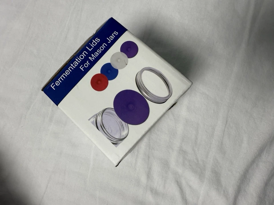 Tapa de fermentación de silicona sin BPA tapa de tarro de albañil bucal regular para decapado Foto 4 de 4