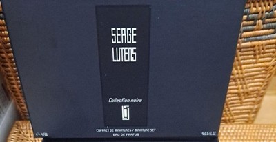 SERGE LUTENS Collection noire COFFRET DE MINIATURES Eau de Parfum 5ml x 4