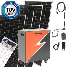 Balkonkraftwerk 3000W Batteriespeicher 5,12 kWh Stromspeicher Komplettset …