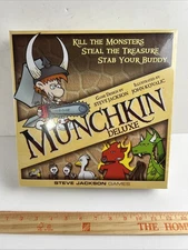 Munchkin Deluxe Board Steve Jackson Game NEW FACTORY SEALED