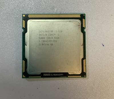 Intel Core i3-550 1st Gen. 2-Core 3.2GHz 4MB Cache CPU Processor ''P3E''