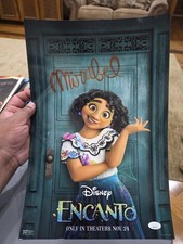 Stephanie Beatriz signed 12x18 Photo Encanto signed photo jsa coa