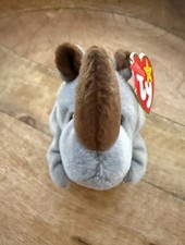 Ty Beanie Baby Spike the Rhinoceros 4060 Tag Errors RARE 1996