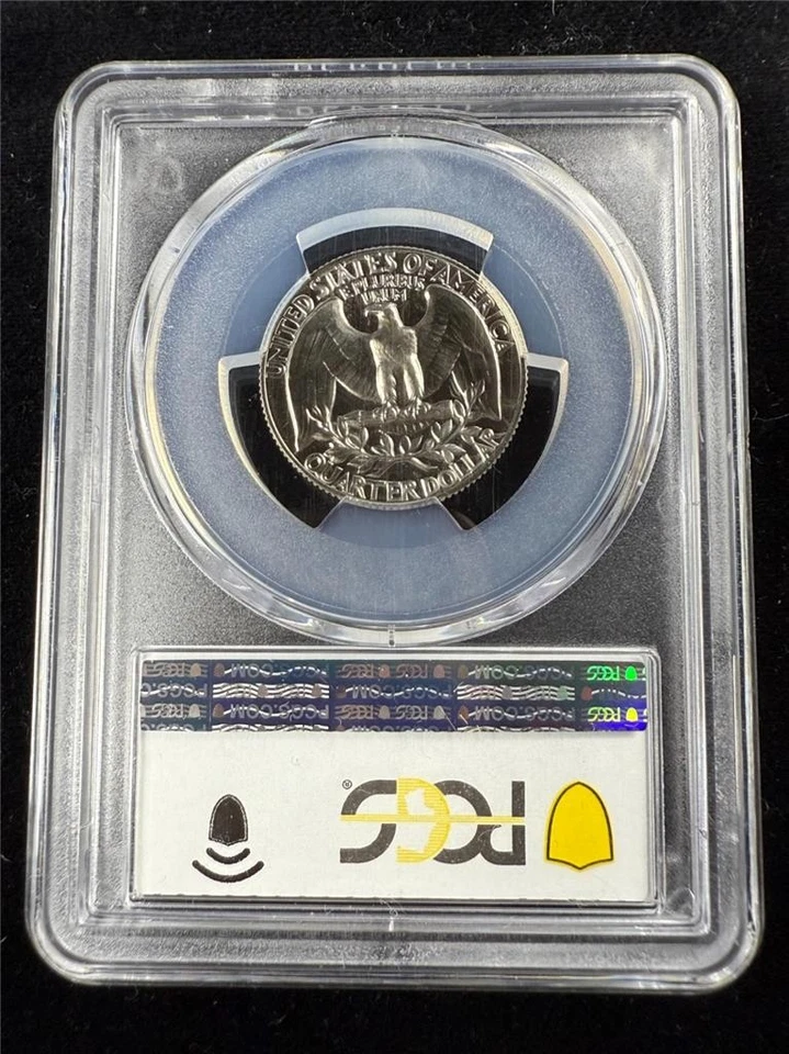 1971 S WASHINGTON QUARTER 25C PR69 CAM PF69 CAMEO PCGS PF69 KEY DATE SKU 3810 - Image 2 of 2