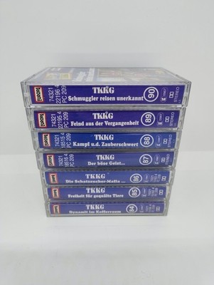 Hörspiel Kassetten Bundle - TKKG Folge 84 bis 90