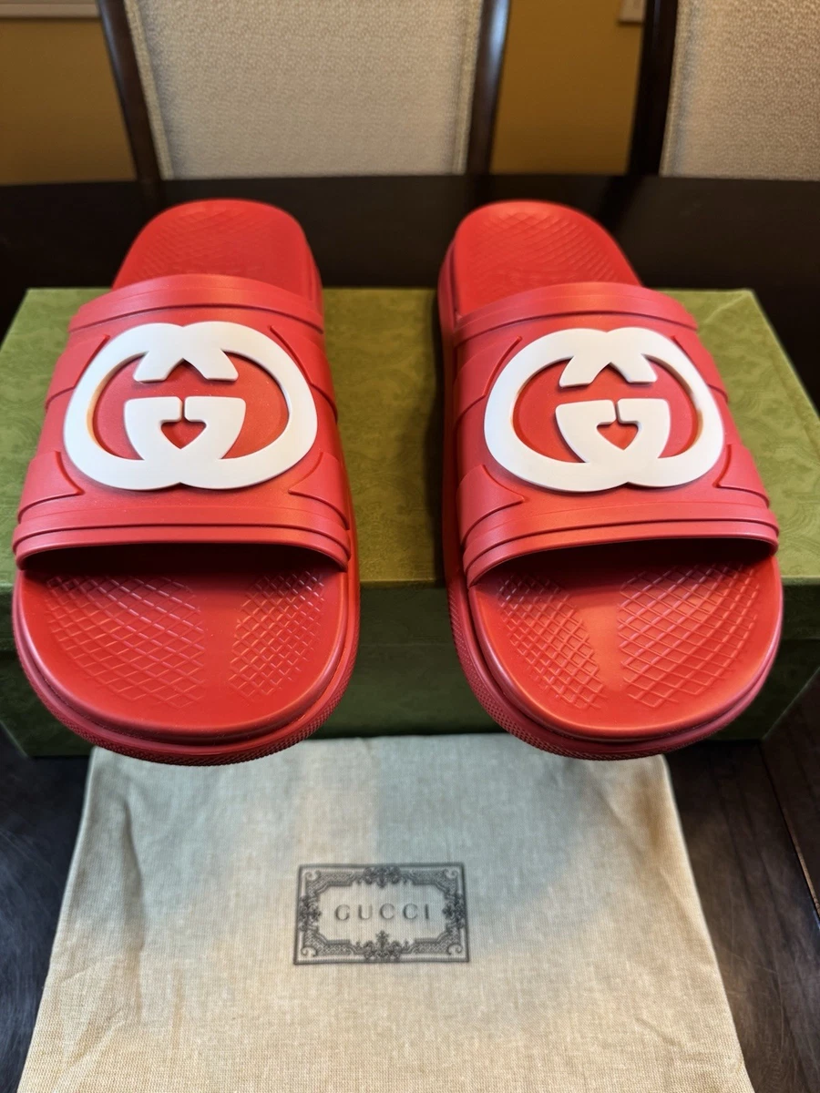 Gucci Red Sandals for Men for sale | eBay display picture 1