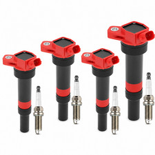 Ignition Coil Pack Iridium Spark Plugs for Hyundai Tucson 2014-2020 2.0L 4-Cyl