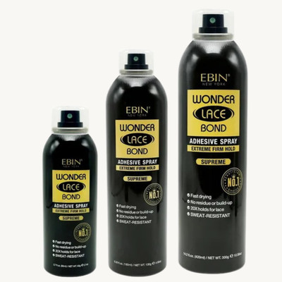 Ebin Wonder Lace Bond Supreme Haftspray - Extra Halt (60-300g)