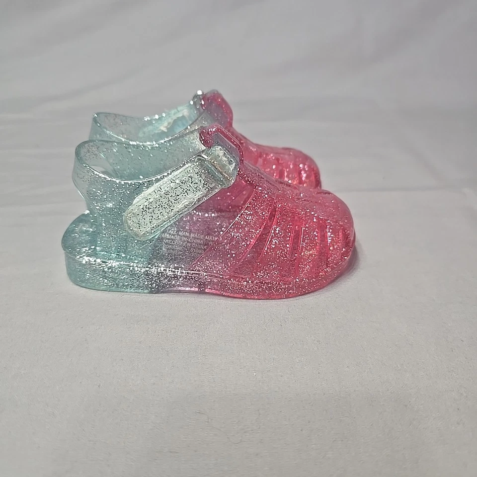Sandalia de gelatina multicolor para niños talla 6-12 meses Foto 3 de 4