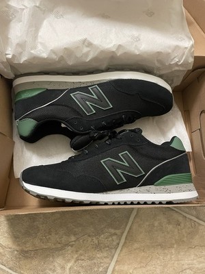 NEW BALANCE MEN'S 515 ML515UGB MEDIUM WIDTH SNEAKERS Black Green Size 11 Men s