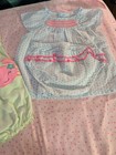 Lot 4+ Carters Baby Girl Clothes 6 Months Rompers, Pajamas, Summer — photo 5
