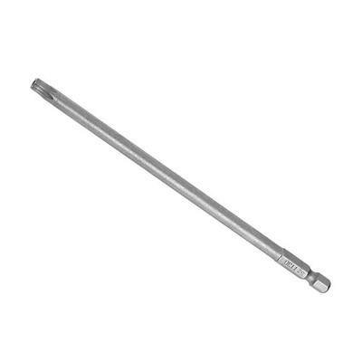 T30 Torx Head Screwdriver Bit, 6'' Long 1/4 Inch Hex Shank, Magnetic Security ...