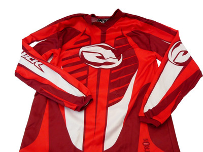 Used Red Answer Racing 90261 Synchron Long Sleeve Motocross Shirt