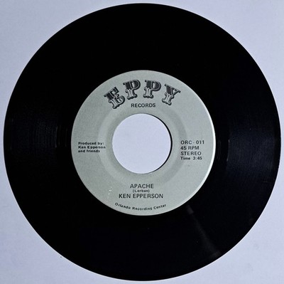 Ken Epperson - Apache / Charlotte, The Harlot - ORC - 011 - *SIGNED* - 7'' Vinyl