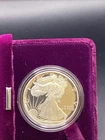 1993 P S$1  American Eagle One Ounce Silver Proof Coin with Box & COA OGP