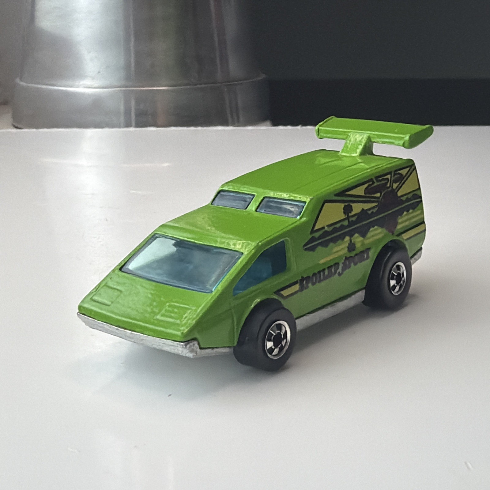 Hot Wheels SPOILER SPORT Custom Van Green Classy Customs Vintage 1978 Diecast HK thumbnail 12