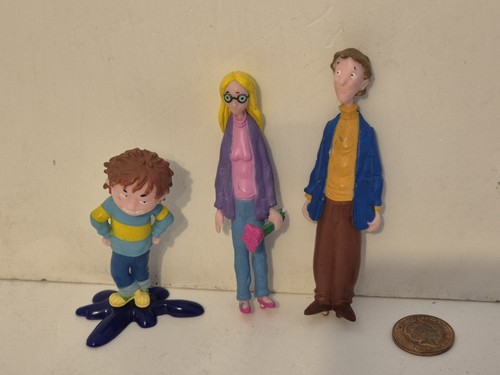 Horrible Henry, Mama & Papa Figurenset, Roman Ent. 2008, selten, Cake Topper, Mama