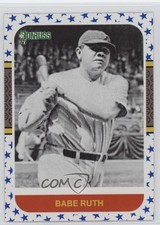 2021 Panini Donruss Retro 1987 Variation Independence Day Babe Ruth #228 HOF hg6