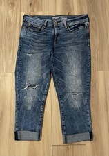 Denizen Levi's Women's Low Rise Straight Cropped Jeans Size 9 W29